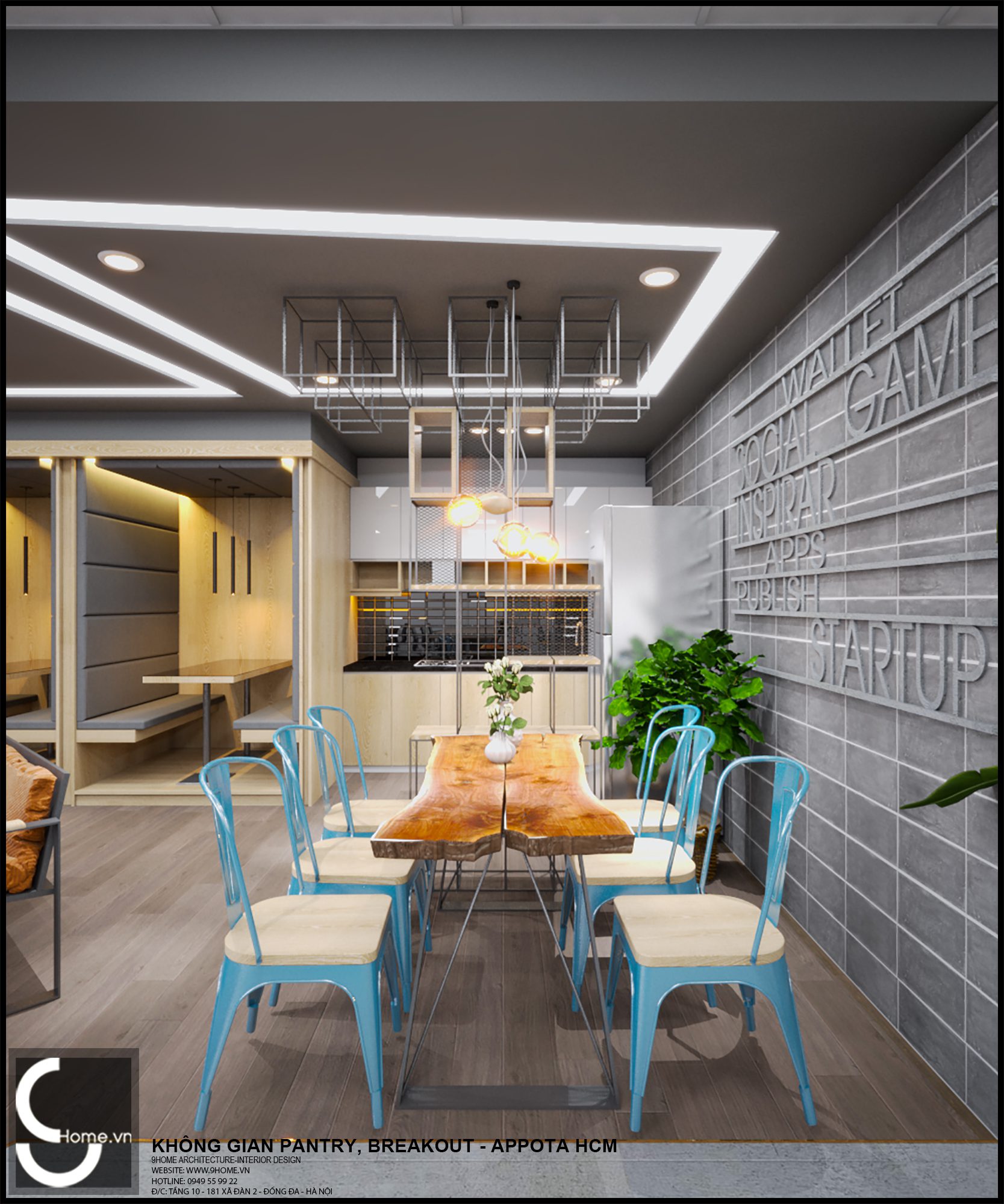 3. Khong gian pantry - Appota HCM (4)